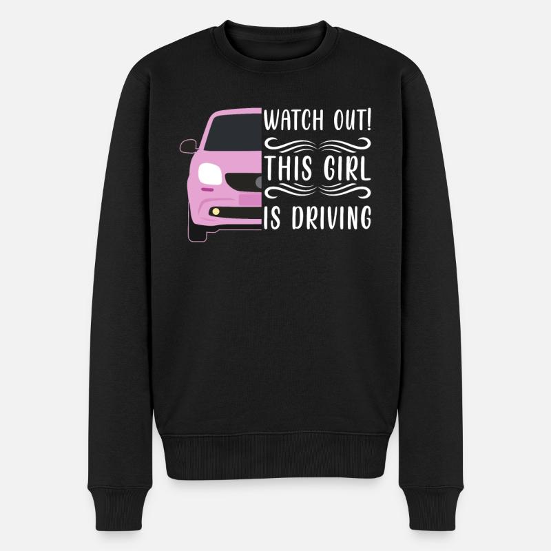 Füherscheinprüfung Führerschein Fahrprüfung - Männer Premium Bio Pullover - Schwarz