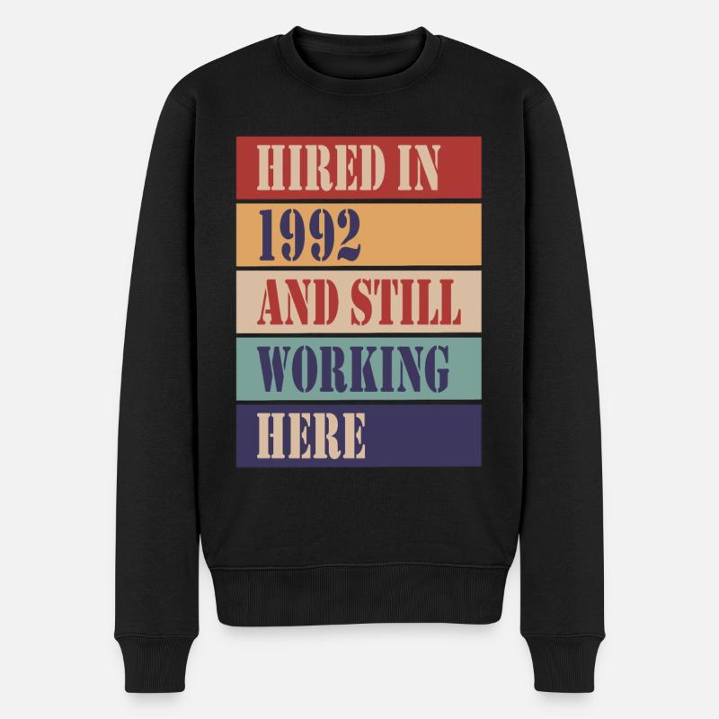 Abandonné en 1992 et toujours en activité ici - Pull Premium bio Homme - noir