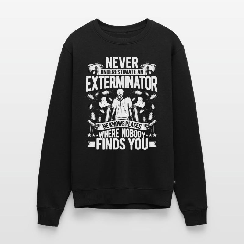 Schädlingsbekämpfer Kammerjäger Exterminator Männer Premium Bio Pullover
