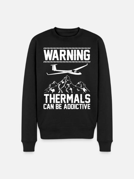 Glider | Gifts Gliding Pilot Aviation - Men's Premium Organic Jumper - black