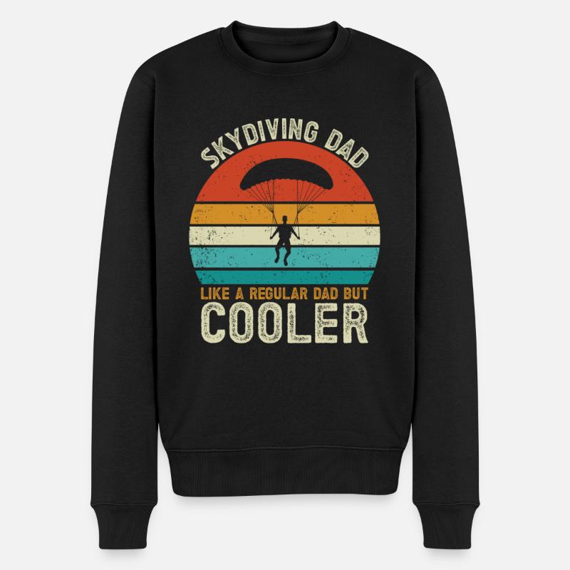 Parachutiste - Pull Premium bio Homme - noir