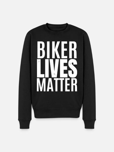 biker lives matter - Pull Premium bio Homme - noir