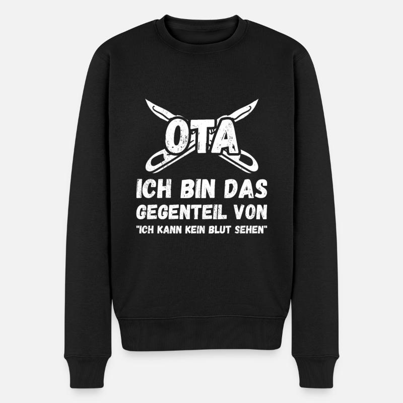 OTA Operationstechnischer Assistent - Männer Premium Bio Pullover - Schwarz