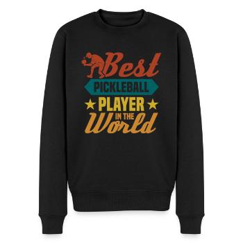 Meilleur joueur de pickleball au monde - Pull Premium bio Homme - noir - Devant - Nico (187cm)