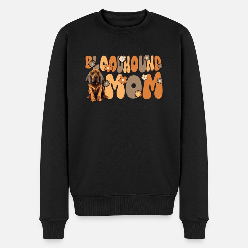 Bloodhound Groovy Bloodhound Maman - Pull Premium bio Homme - noir