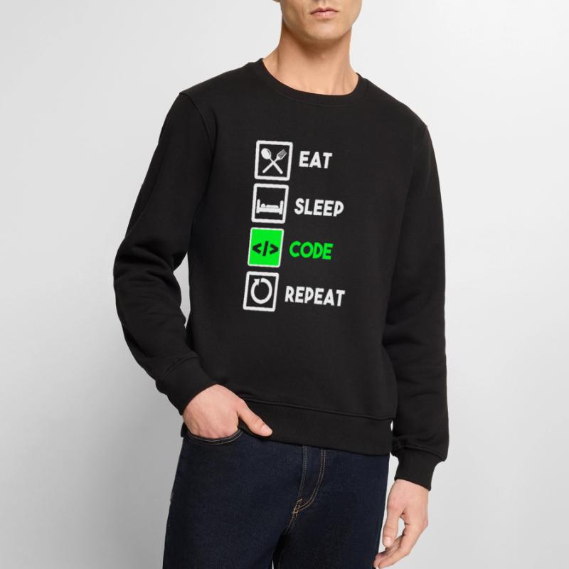 Programmeur Code Informatique Codeur Programmation Pull Premium bio Homme
