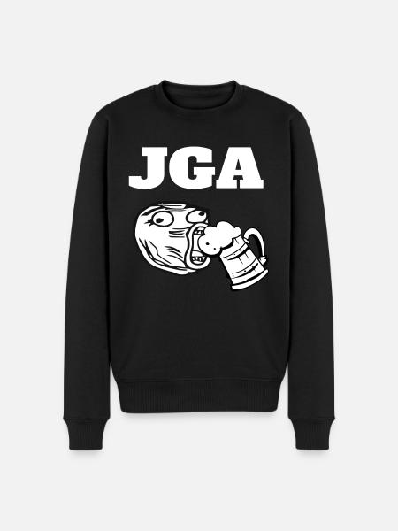 JGA - Men's Premium Organic Jumper - black
