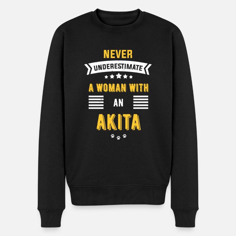Akita - Pull Premium bio Homme - noir