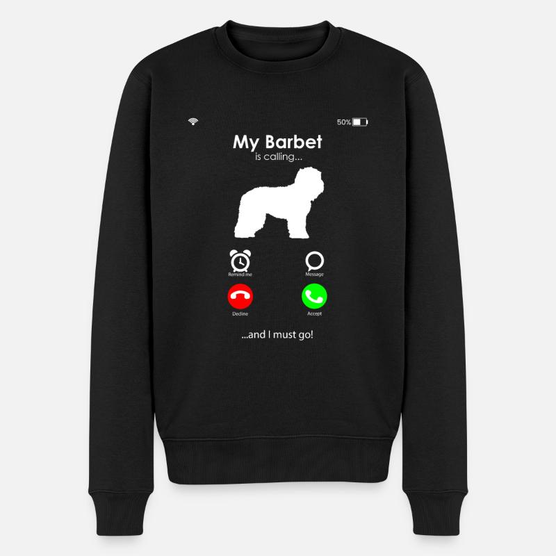 Barbet - Pull Premium bio Homme - noir
