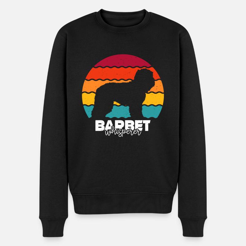 Barbet - Männer Premium Bio Pullover - Schwarz