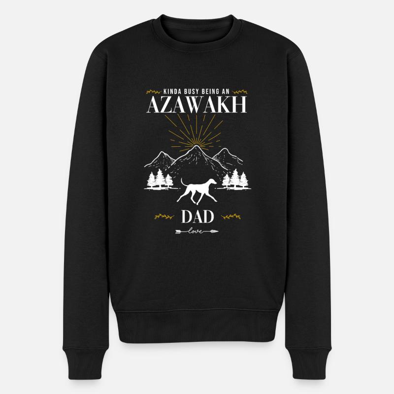 Azawakh - Pull Premium bio Homme - noir