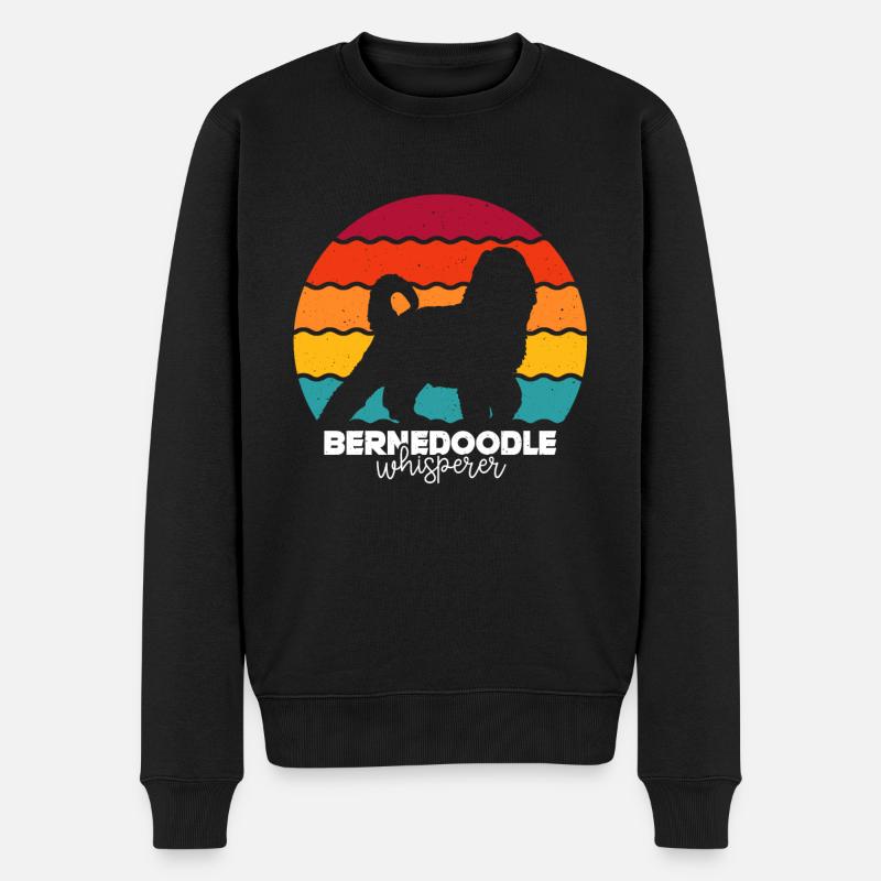 Bernedoodle Chiens - Pull Premium bio Homme - noir