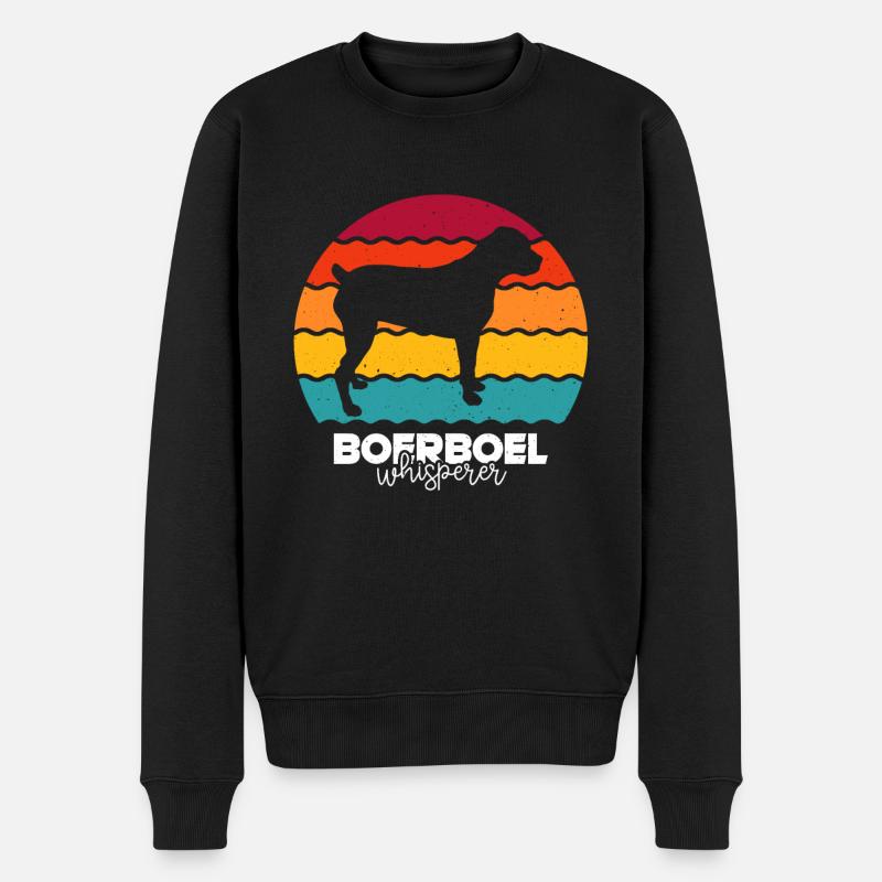 Boerboel - Männer Premium Bio Pullover - Schwarz