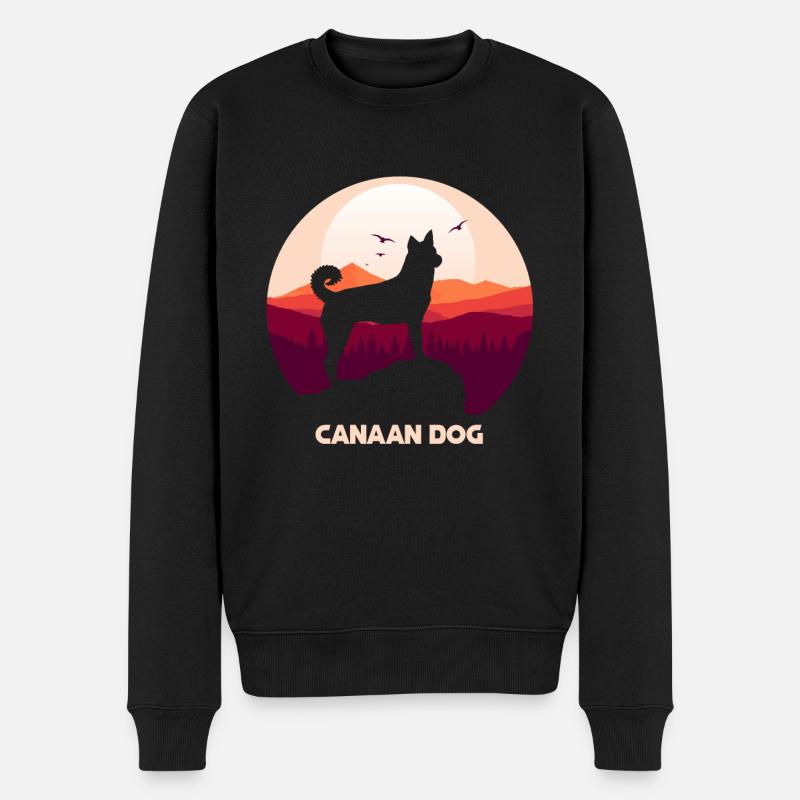 Chien de Canaan - Pull Premium bio Homme - noir