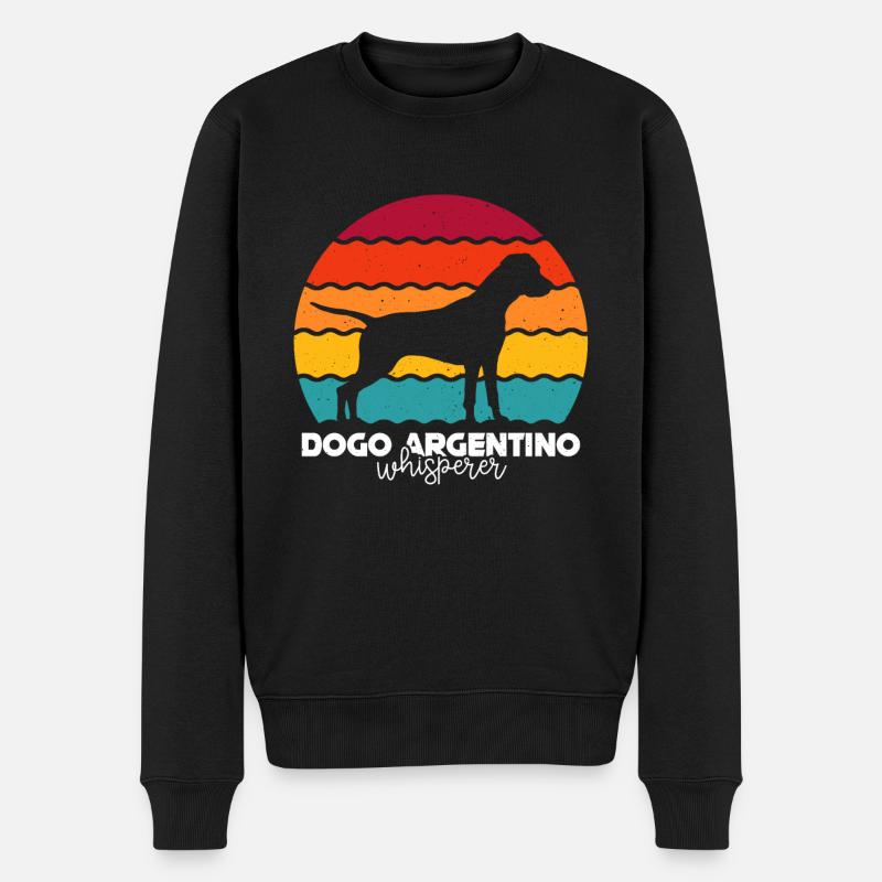 Dogo Argentino - Pull Premium bio Homme - noir