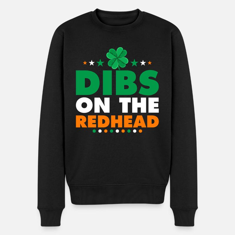 Dibs Sur La Rousse - Pull Premium bio Homme - noir