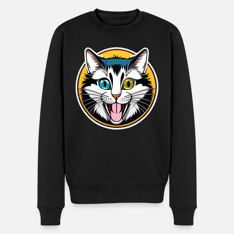 Kitty - Pull Premium bio Homme - noir