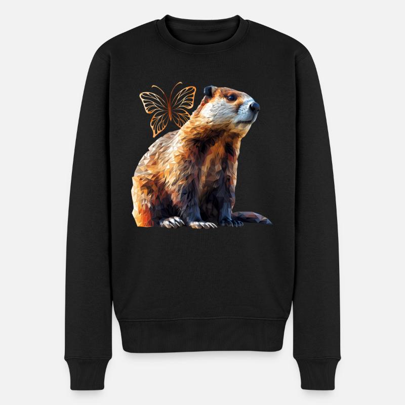 Castor - Pull Premium bio Homme - noir