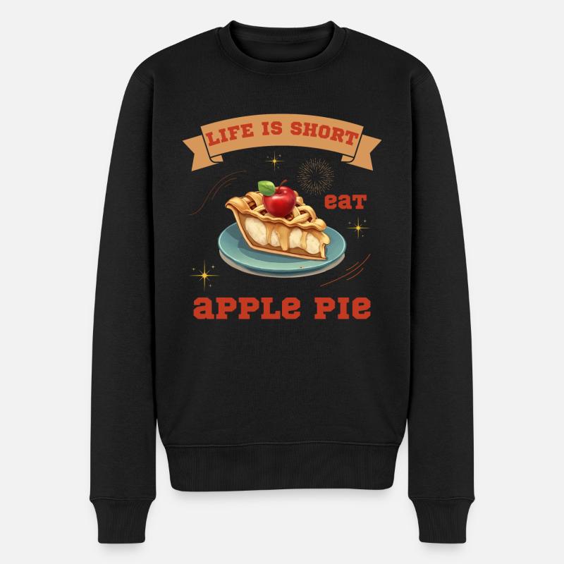 Recette de gâteau - Pull Premium bio Homme - noir