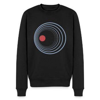 Arbre Doppler effet cadeau physicien physique - Pull Premium bio Homme - noir - Devant - Nico (187cm)