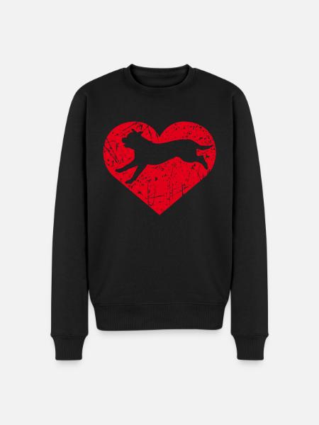 Rottweiler - Men's Premium Organic Jumper - black