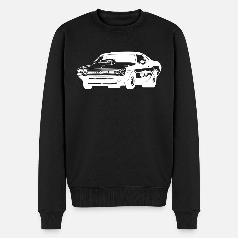 Challenger - Pull Premium bio Homme - noir