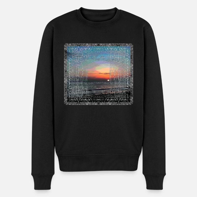 Mer - Pull Premium bio Homme - noir