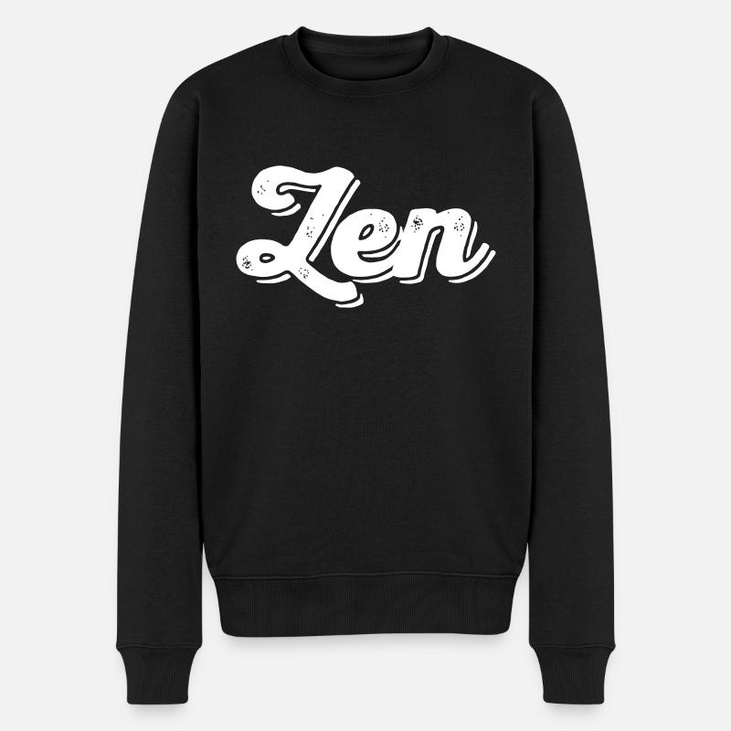 Zen - Pull Premium bio Homme - noir