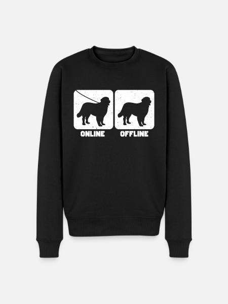 Bernese Mountain Dog - Men's Premium Organic Jumper - black