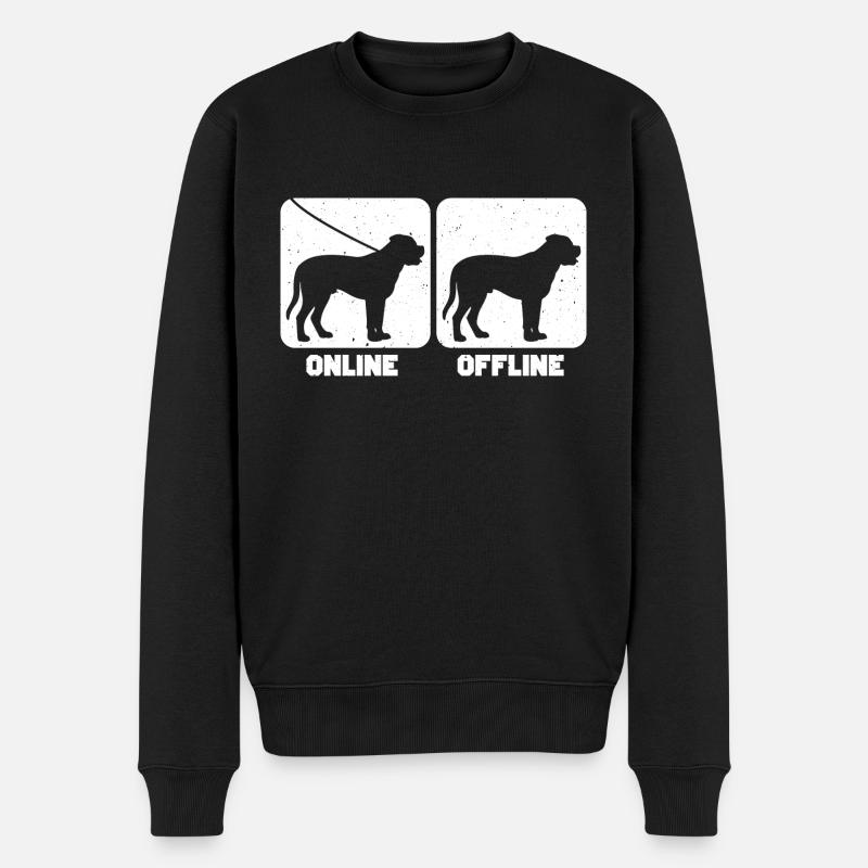 Bullmastiff - Pull Premium bio Homme - noir
