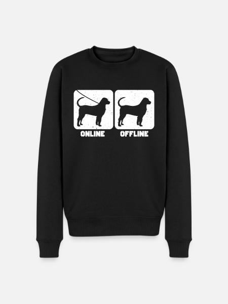 Broholmer - Männer Premium Bio Pullover - Schwarz