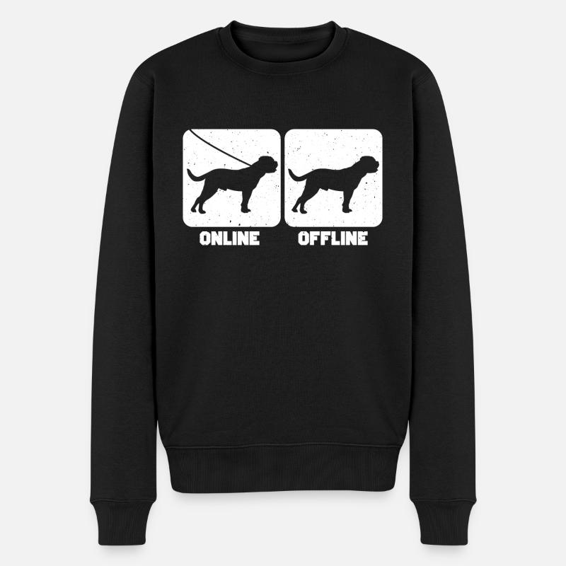 Dogue de Bordeaux - Pull Premium bio Homme - noir