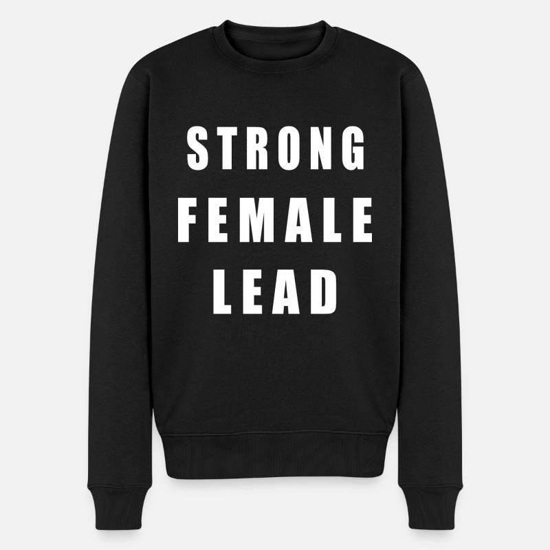Strong female lead - Pull Premium bio Homme - noir