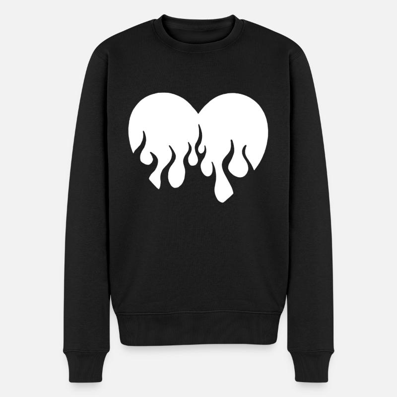 COEUR - Pull Premium bio Homme - noir