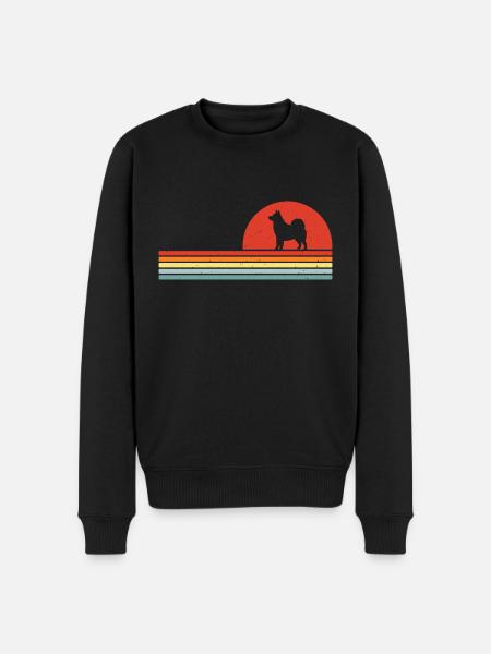 Alaskan Malamute Dog - Men's Premium Organic Jumper - black