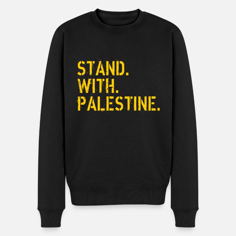 Stand With Palestine - Pull Premium bio Homme - noir