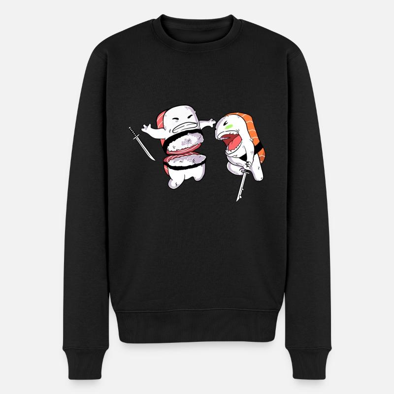 Sushi Samouraï - Pull Premium bio Homme - noir