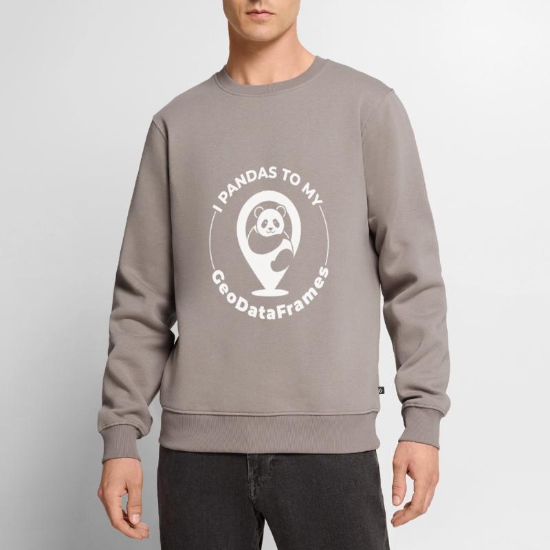 GeoDataFrames Pandas GIS Python Programmierung Männer Premium Bio Pullover