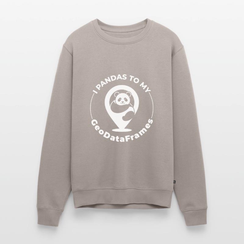 GeoDataFrames Pandas GIS Python Programmierung Männer Premium Bio Pullover