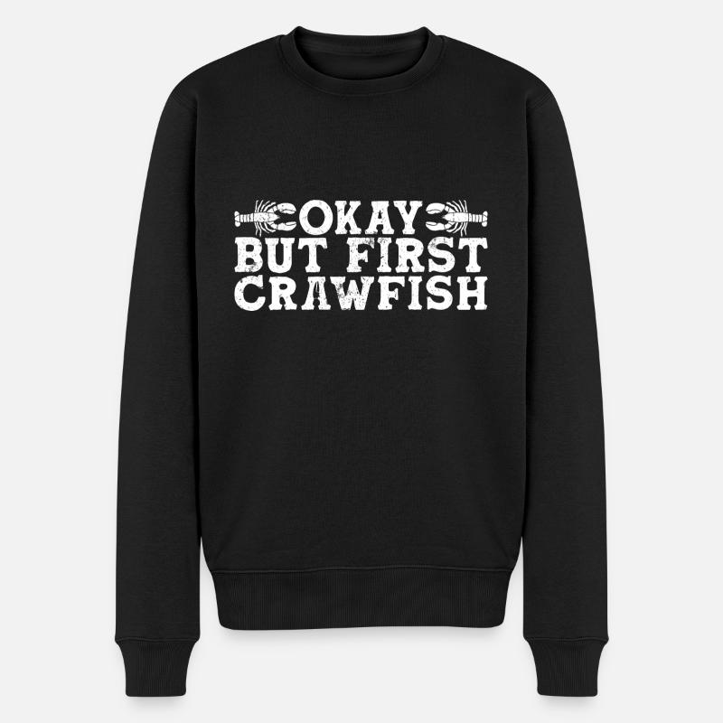 Écrevisse Écrevisse - Pull Premium bio Homme - noir