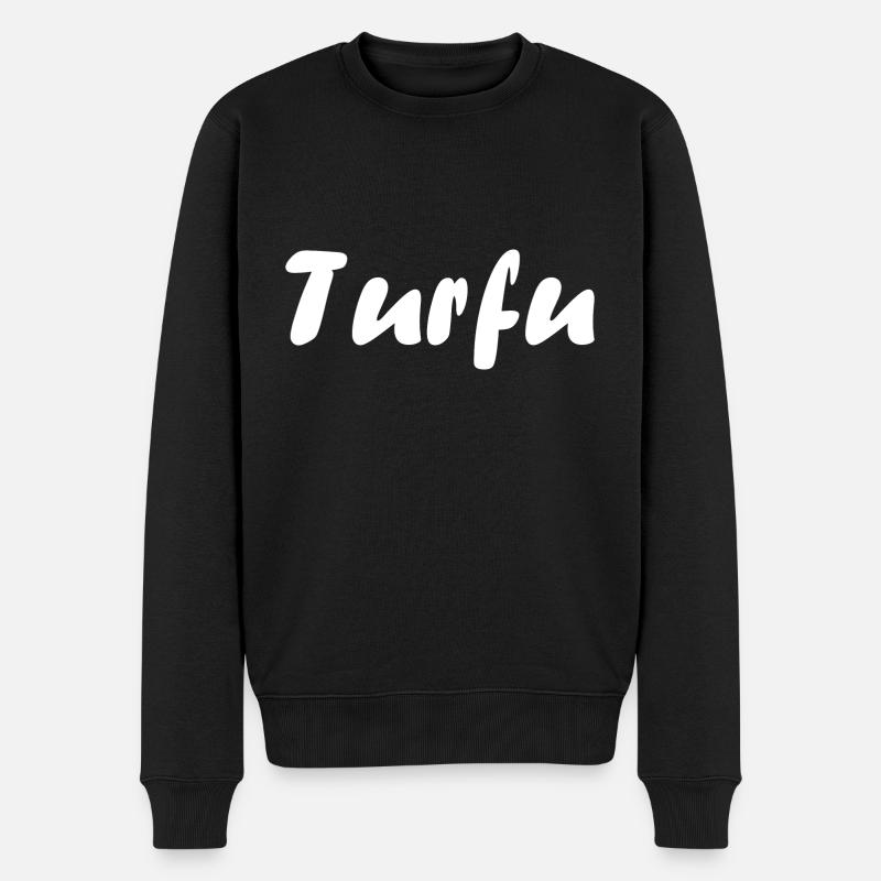 Turfu - Pull Premium bio Homme - noir