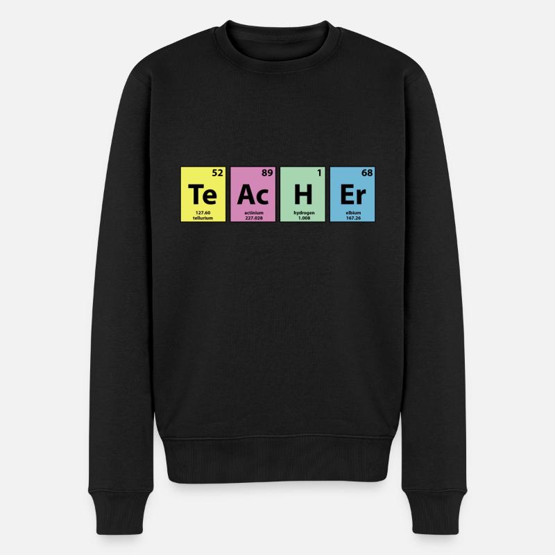 Élément enseignant - Pull Premium bio Homme - noir