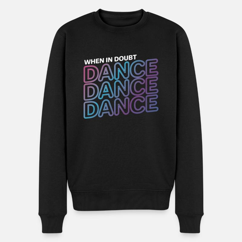 Dance Dance Dance - Men's Premium Organic Jumper - black