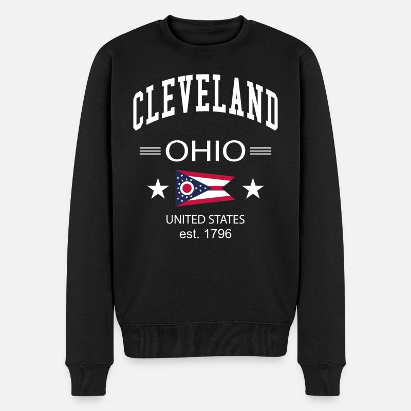 Cleveland - Pull Premium bio Homme - noir