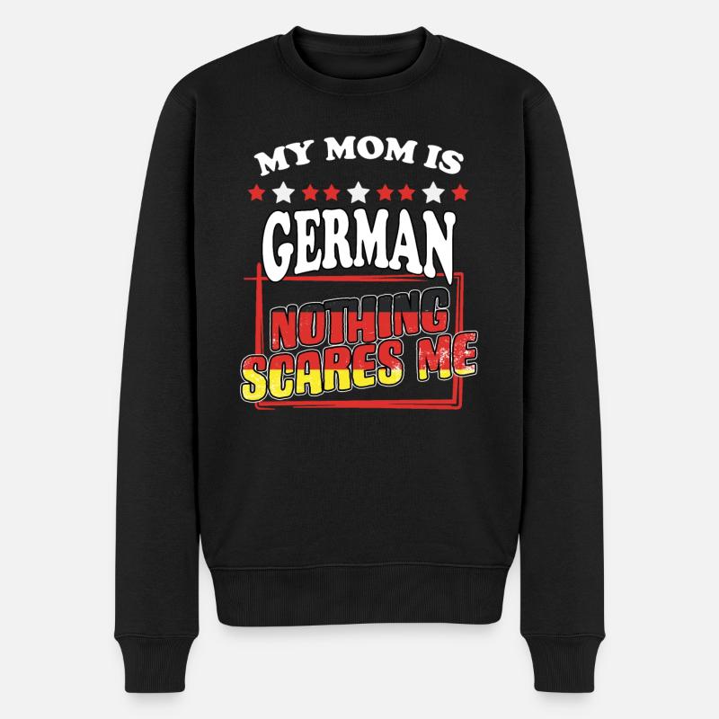 Drôle Allemagne Allemagne Mama Pride pour - Pull Premium bio Homme - noir