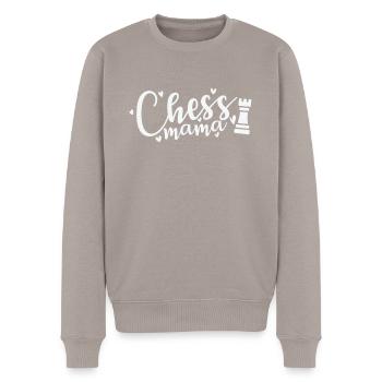 Jeu de société Chess Mama Chess Casse-tête - Pull Premium bio Homme - taupe - Devant - Nico (187cm)