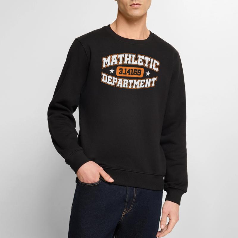 Mathlete Mathletic-Abteilung Mathletics Nerd Geek Männer Premium Bio Pullover