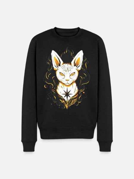 Cat Cats - Men's Premium Organic Jumper - black