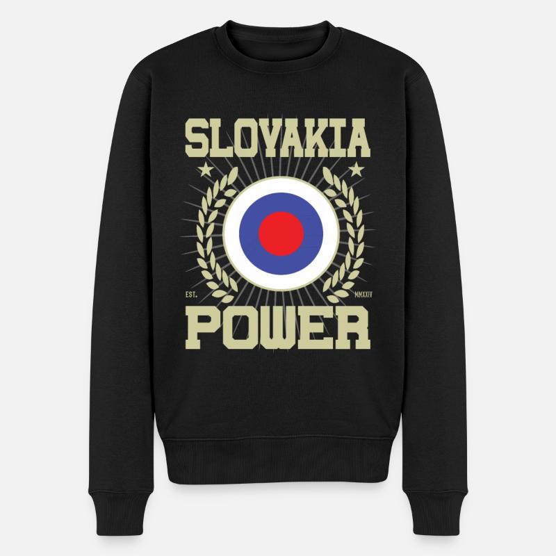 Design slovaque cool - Pull Premium bio Homme - noir