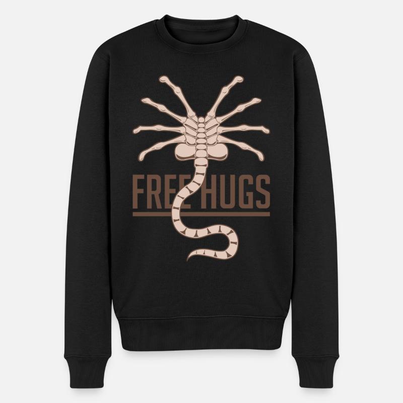 Extraterrestres gratuits - Pull Premium bio Homme - noir